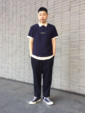 山本 貴洋さん（メンズ・169cm）の春コーディネート