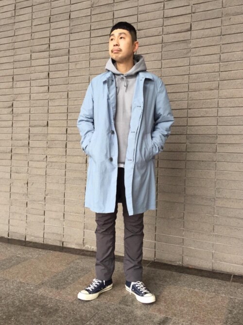 ビューティ ユース ユナイテッドアローズ 岡山店山本 貴洋さんのステンカラーコートを使ったコーディネート Zozotown