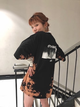 林 奈実さん（レディース・154cm）の春コーディネート