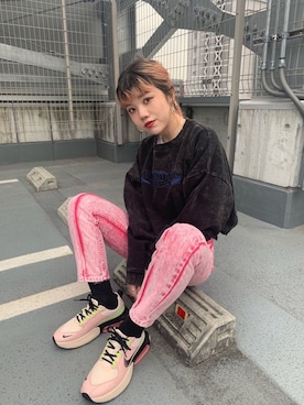 林 奈実さん（レディース・154cm）の春コーディネート