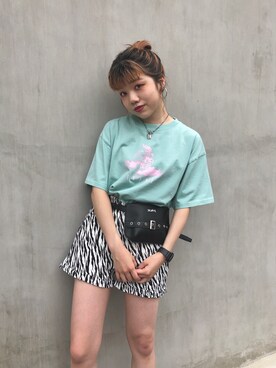 林 奈実さん（レディース・154cm）の春コーディネート