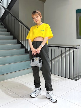 林 奈実さん（レディース・155cm）の夏コーディネート