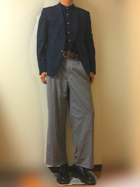 「a.v.v（アーヴェヴェ）のアイテム（ジャケット/アウター）」を使った、HIROMASAさん（メンズ・186cm）の春コーディネート