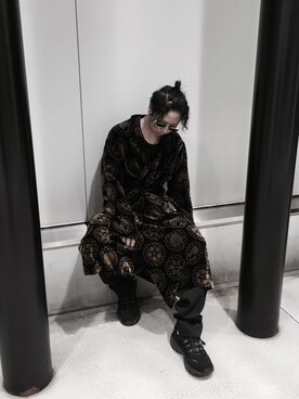 「SASQUATCHfabrix.（サスクワァッチファブリックス）のアイテム」を使った、Miyazaki Shoheiさん（メンズ・174cm・20代）の冬コーディネート