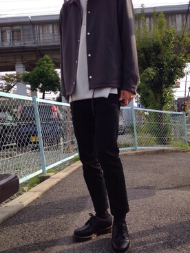 「Confirm（コンファーム）のアイテム（その他アウター）」を使った、ぱなんさん（メンズ・174cm）の秋コーディネート