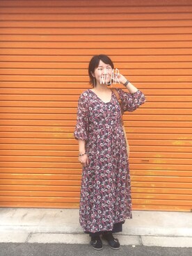 「passage mignon/flaneur（パサージュミニョンフラヌール）のアイテム（サンダル）」を使った、a:mingさん（レディース・159cm）の夏コーディネート