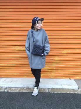 「JET（ジェット）のアイテム」を使った、a:mingさん（レディース・159cm）の冬コーディネート