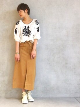 naomiさん（レディース・168cm）の春コーディネート