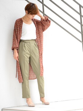 naomiさん（レディース・168cm）の夏コーディネート