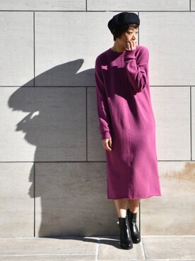 naomiさん（レディース・168cm）の冬コーディネート