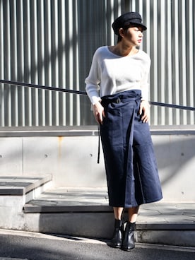 naomiさん（レディース・168cm）の冬コーディネート