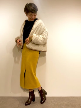 naomiさん（レディース・168cm）の冬コーディネート