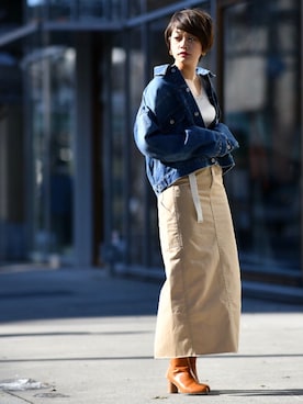 naomiさん（レディース・168cm）の冬コーディネート