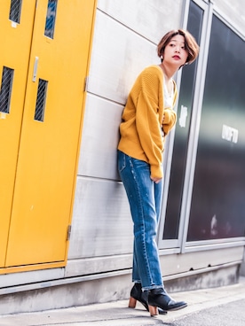 「レースタンク」｜naomiさん（レディース・168cm）の春コーディネート