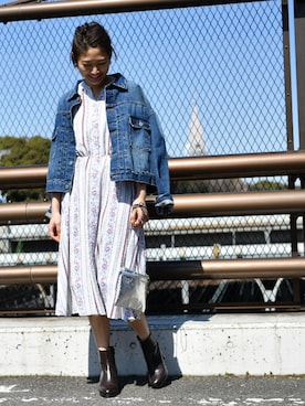 naomiさん（レディース・168cm）の春コーディネート