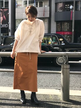 naomiさん（レディース・168cm）の春コーディネート