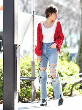 naomiさん（レディース・168cm）の春コーディネート