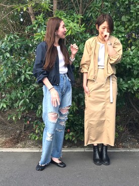 naomiさん（レディース・168cm）の春コーディネート