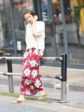 naomiさん（レディース・168cm）の春コーディネート