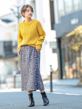 naomiさん（レディース・168cm）の秋コーディネート