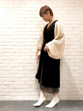 naomiさん（レディース・168cm）の冬コーディネート