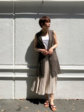 naomiさん（レディース・168cm）の春コーディネート