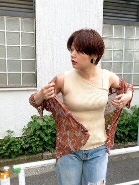 naomiさん（レディース・168cm）の夏コーディネート