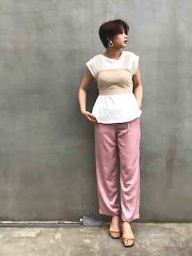 naomiさん（レディース・168cm）の夏コーディネート
