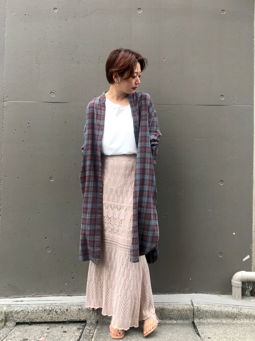 Ciaopanicnaomiさんのシャツワンピースを使ったコーディネート Zozotown