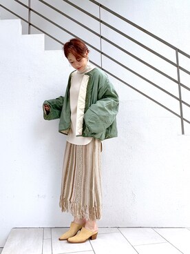 naomiさん（レディース・168cm）の秋コーディネート