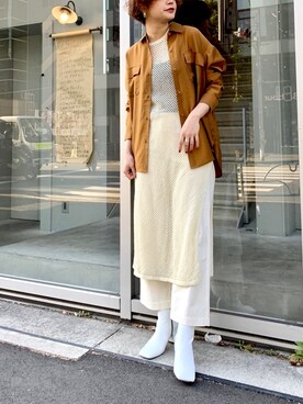 naomiさん（レディース・168cm）の冬コーディネート