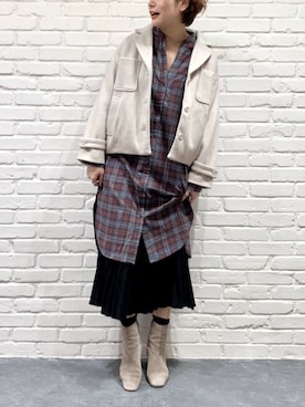 naomiさん（レディース・168cm）の冬コーディネート