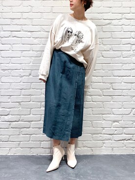 naomiさん（レディース・168cm）の冬コーディネート