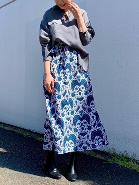 naomiさん（レディース・168cm）の春コーディネート