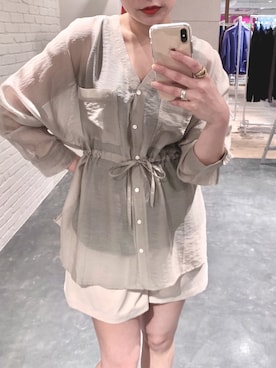 naomiさん（レディース・168cm）の春コーディネート