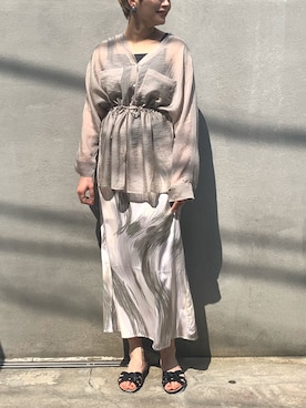 naomiさん（レディース・168cm）の春コーディネート