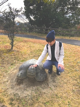 たいやきさん（メンズ・172cm）の冬コーディネート