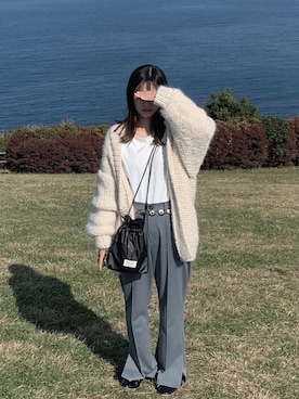 uaさん(レディース・157cm)の冬コーディネート