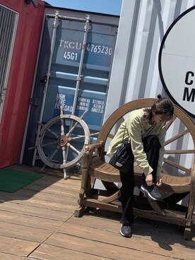 uaさん（レディース・158cm）の春コーディネート