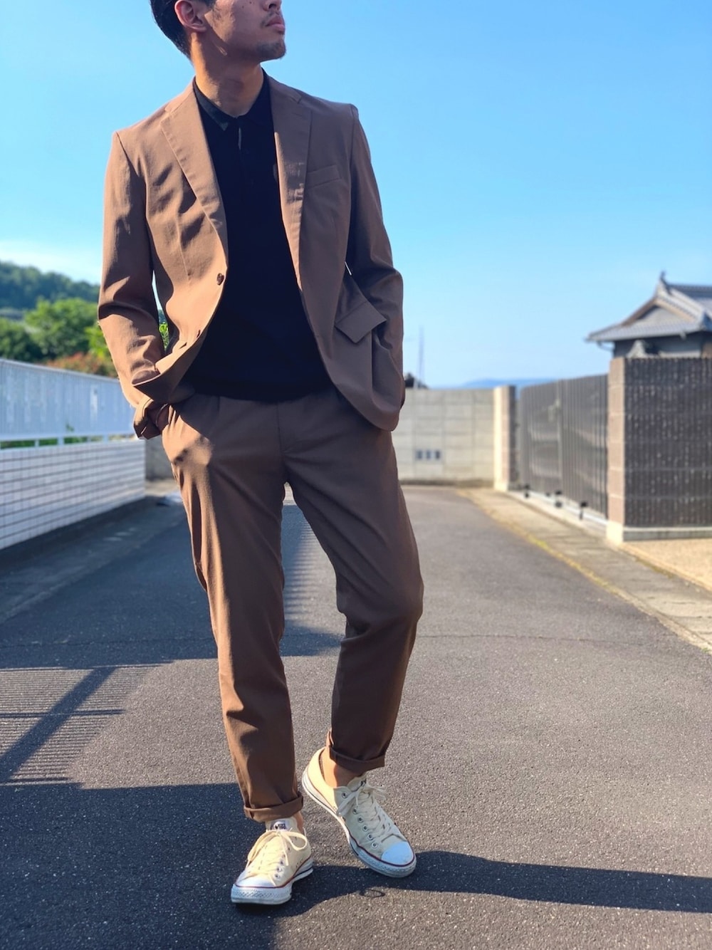 Takara ｜BEAUTY&YOUTH UNITED ARROWSのスラックスを使った 