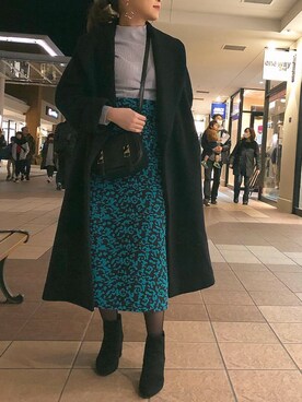 Manaeさん（レディース・155cm）の冬コーディネート