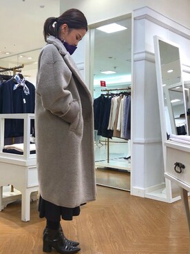 Manaeさん（レディース・155cm）の冬コーディネート