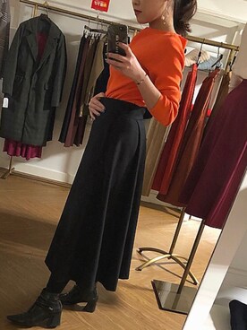 Manaeさん（レディース・155cm）の冬コーディネート