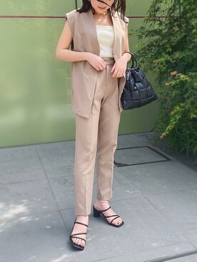 Manaeさん（レディース・155cm）の春コーディネート