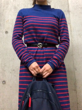 「TOMMY HILFIGER」｜「アイテム（ワンピース/ドレス）」を使った、🍓Sugarちゃん🍓さん（レディース・150cm）の秋コーディネート