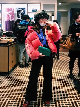 「COACH」｜「アイテム（財布/小物）」を使った、🍓Sugarちゃん🍓さん（レディース・150cm）の冬コーディネート