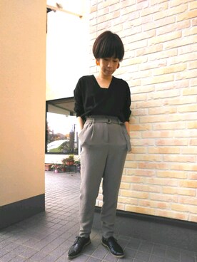 minaさん（レディース・161cm）の秋コーディネート