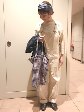 「R&D.M.co-のアイテム」を使った、OOOさん（レディース・162cm）の春コーディネート