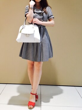 「サマンサタバサ」｜「アイテム（ワンピース/ドレス）」を使った、TSさん（レディース・155cm）の夏コーディネート