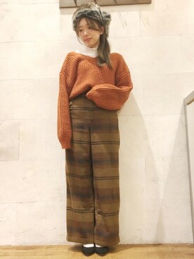 canasさん（レディース・156cm）の冬コーディネート